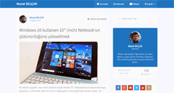 Desktop Screenshot of muratselcuk.com
