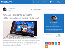 Tablet Screenshot of muratselcuk.com